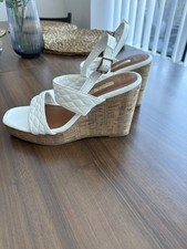 Ladies girls white strappy