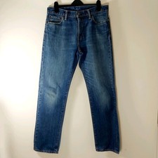 Levi 504 Jeans, Mid Blue, Zip
