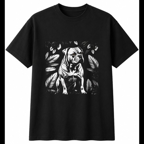 Botanical american bully with - american,