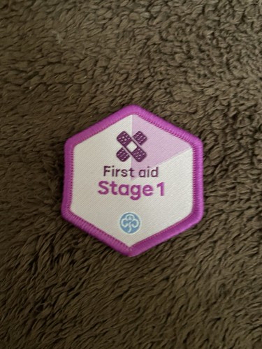 Girlguiding first aid stage - first,