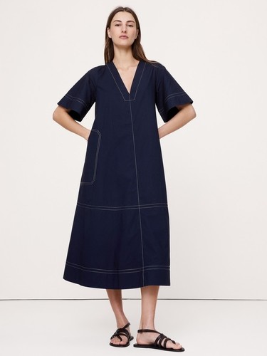 Banana republic cotton poplin - banana,