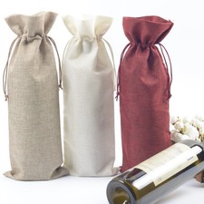  3 Pcs Wine Bottle Bags