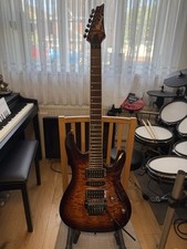 Ibanez S670 QM Dragon Eye Burst deb