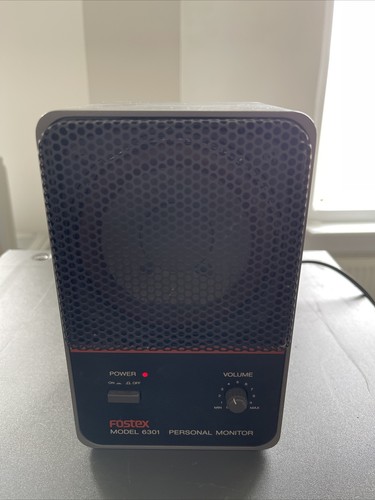 Fostex 6301 monitor speaker