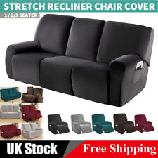 Recliner Chair Cover 1/2/3 Seater Slipcover Armchair Sofa Couch Protector