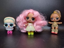 Lol Doll Bundle Prom Princess-Hair Goals Fierce Doll Go Go Birdie Colour change 