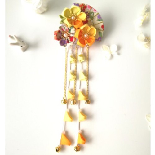 Girl handmade sakura kanzashi - handmade,