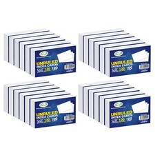 2400 Index Cards 5"x3" Flash
