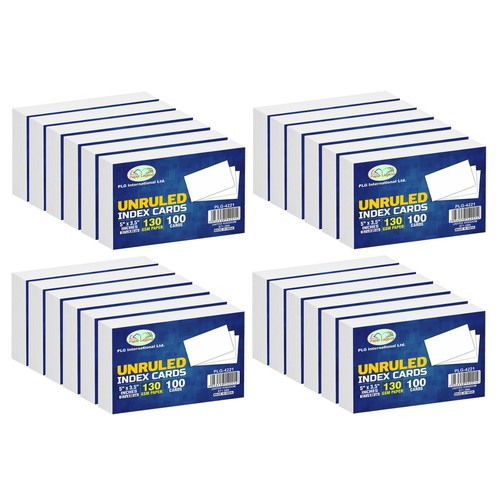 2400 index cards flash - 2400, 5"x3"