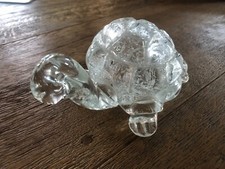 Glass turtle 20cm ornament