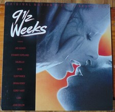Original Motion Picture Soundtrack to 9 1/2 Weeks Bryan Ferry, Eurythmics, etc.