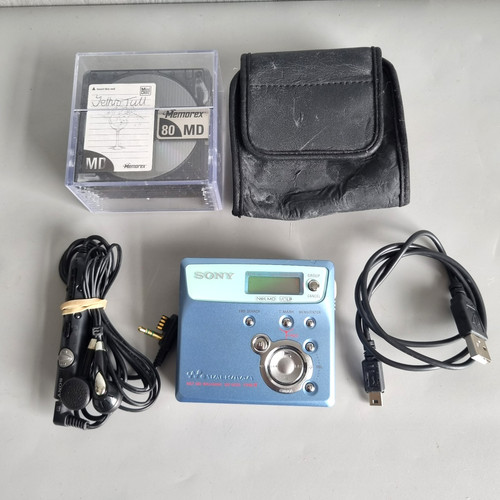 Sony minidisc walkman n505 - minidisc,