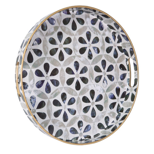 Round serving trays platter - serving,