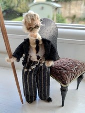 Vintage Grecon Gentleman Doll with Label Made in England