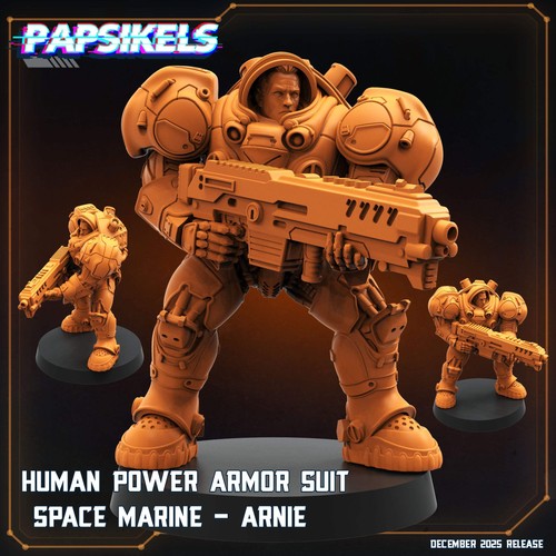Human power armor suit space - power,