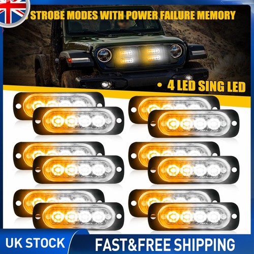 12x 4led strobe - 12x, marker