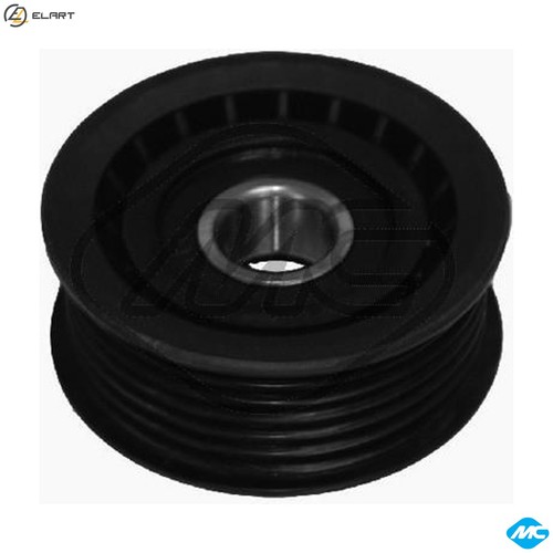 Deflectionguide pulley vribbed - deflectionguide,