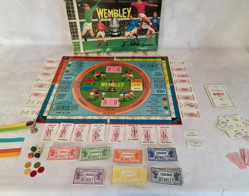 Vintage wembley football board - vintage,