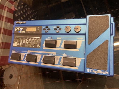 Digitech rp7 valve multi - digitech,