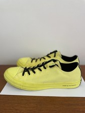 CONVERSE ALL STAR O.P.I PUMP UP THE VOLUME YELLOW LOW PUMPS TRAINERS PLIMSOLLS 8