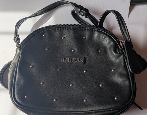 Guess black faux leather - guess,