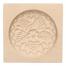Wooden Cookie Mould 3.94" x