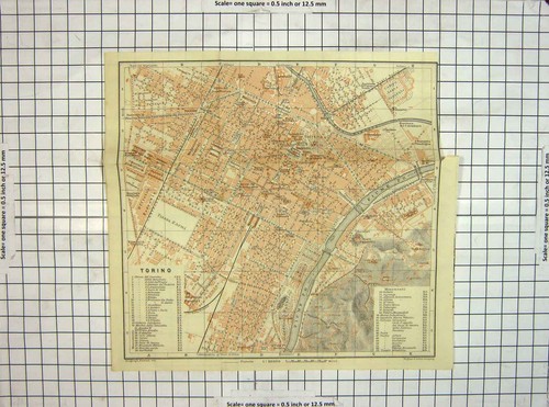 Original old antique - antique, print