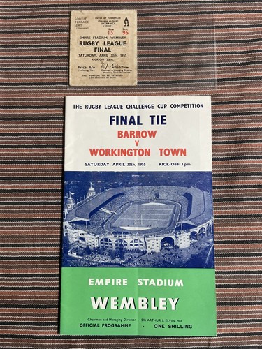 1955 rugby league challenge - league,