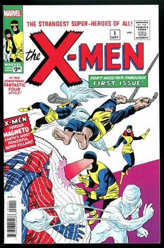 Uncanny men 1 facsimile - uncanny, #1