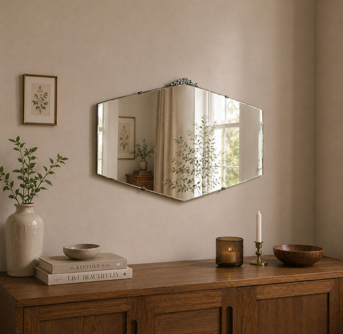 Art deco wall - wall, mirror