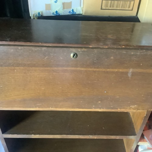 Oak writing desk - writing,