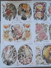 Tattoo flash sheets Jenny