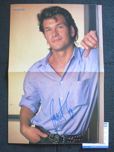 Patrick swayze signed - swayze,