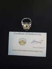  Big , Bold , Lemon Citrine