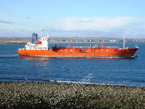 Photo 6x4 lpg tanker leaving - tanker,
