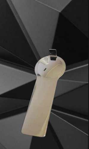 New silver stainless steel - new,