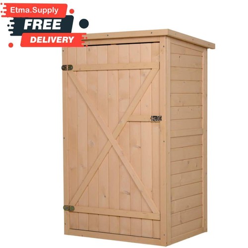 Wooden garden shed rustic - wooden,