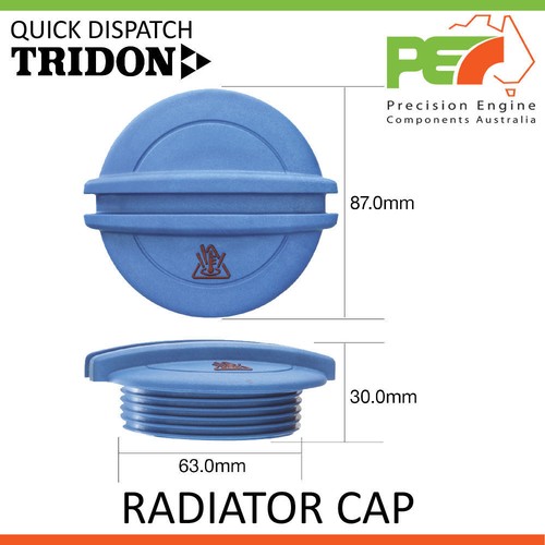 New tridon radiator cap - new,