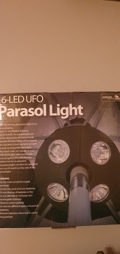 Ufo parasol light led - parasol,
