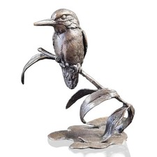 Kingfisher Bird (1192) Bronze Sculpture by Keith Sherwin (Richard Cooper)