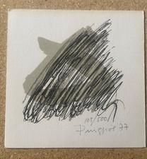 Pere Puiggròs PUIGGROS ORIGINAL ABSTRACT print lithograph signed limited edition