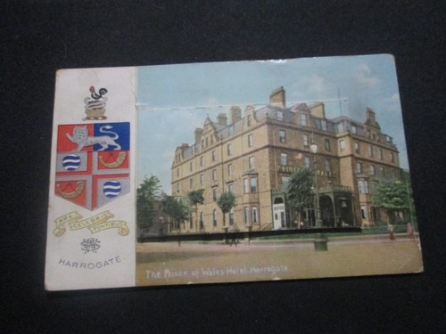 Fold out postcard harrogate - of,