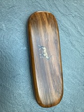 Gemsbok Hand painted On Ironwood From The Knysna Forest by Clive Morrison 2001