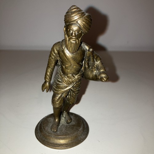 Indian miniature turban man - miniature,