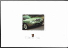 Rover 75 Saloon 2000-2001 UK