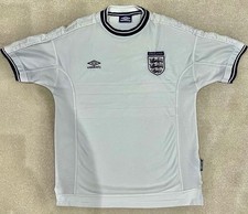 England Umbro Home Shirt 2000 Size Large Adult