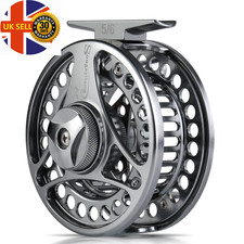 5/6 7/8 Fly Fishing Reel High Speed Ratio Fishing Reel Cnc-Machined Aluminum All