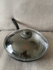 Tefal Wok Pan 28cm And Lid Thermo Spot Used