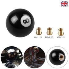 Car Manual 8 pool Ball Gear Knob Shift Stick Universal With Brass Inserts