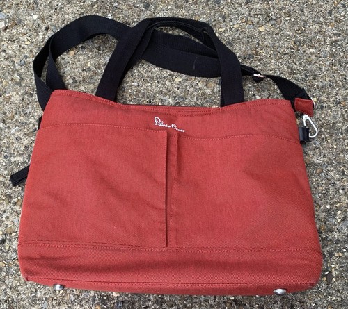 Red silver cross baby - red,